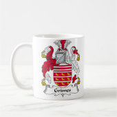 Grimes Family Crest Koffiemok (Links)