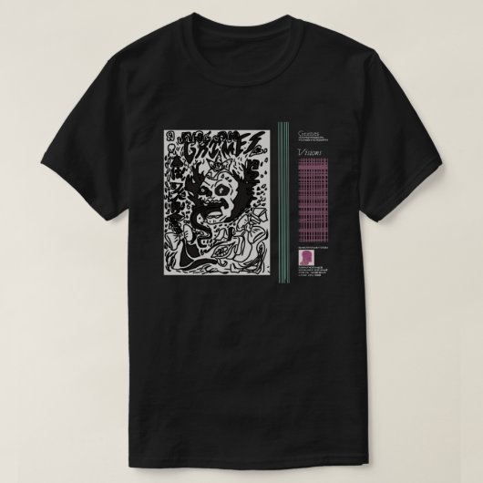 Grimes - Visions Classic T-Shirt Copy (Design voorkant)