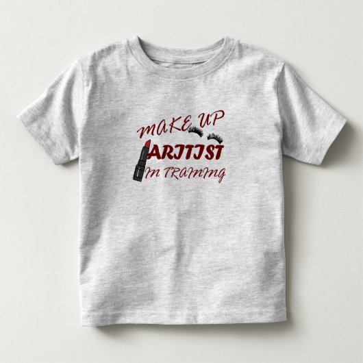 grimeur in opleiding kinder shirts (Voorkant)
