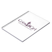 GrimGirl-laptop Notitieboek (Linkerzijde)