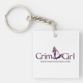 GrimGirl Sleutelhanger (voorkant)