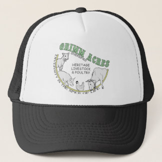 Grimm Acres, gediversifieerde Logo Trucker Pet