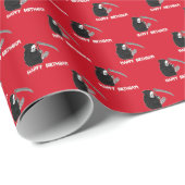 Grimm Reaper Happy Birthday!! Cadeaupapier (Rol Hoek)