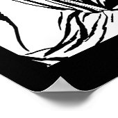 Grimm Reaper Man Holding Back time Stripkunst Poster (Hoek)