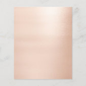 Grimmer Beauty Salon Glitter Flyer Roze Lippen (Achterkant)