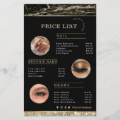Grimmer Black Gold Marmer flyer (Voorkant)
