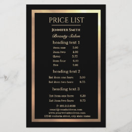 Grimmer Black Goud Frame flyer