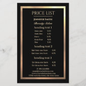 Grimmer Black Gouden Frame flyer (Voorkant)