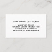 Grimmer | Wimpers | Glow Visitekaartje (Achterkant)