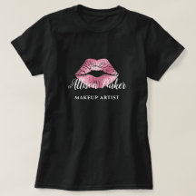 GRIMMERKUNSTENAAR Roze Logo Kus Naam
