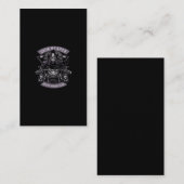 grimmige doodsclub visitekaartje (Voorkant / Achterkant)