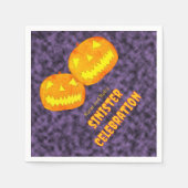 Grimmige Halloween-vieringen Servet (Voorkant)