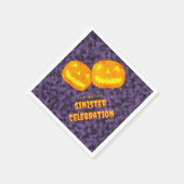 Grimmige Halloween-vieringen Servet (Hoek)