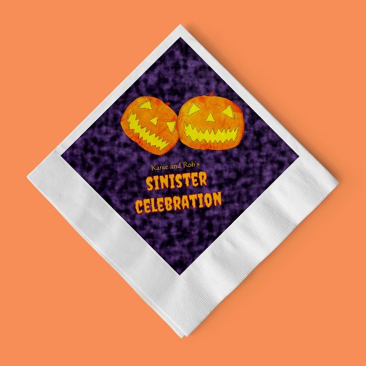 Grimmige Halloween-vieringen Servet
