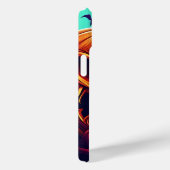 Grimmige Jack-o-Lantern Vleermuizen Halloween Kuns Case-Mate iPhone Case (Achterkant / Rechts)