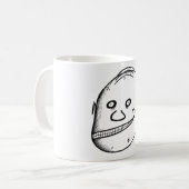 Grimmige kerel koffiemok (Voorkant links)