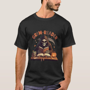grimmige lezer t-shirt
