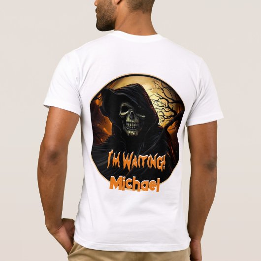 Grimmige maagmachine t-shirt (Achterkant)