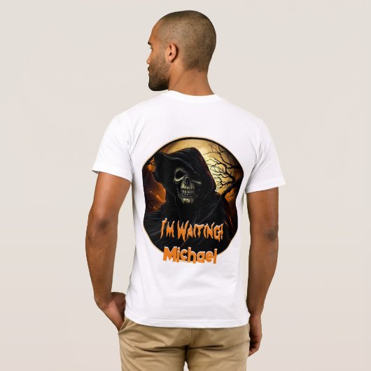 Grimmige maagmachine t-shirt (Achterkant volledig)