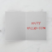 Grimmige maaier bloederige halloween kaarten (Binnen)