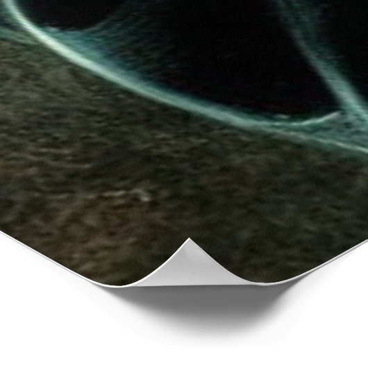 Grimmige Oogster van de Dood met Zeis Poster (Hoek)