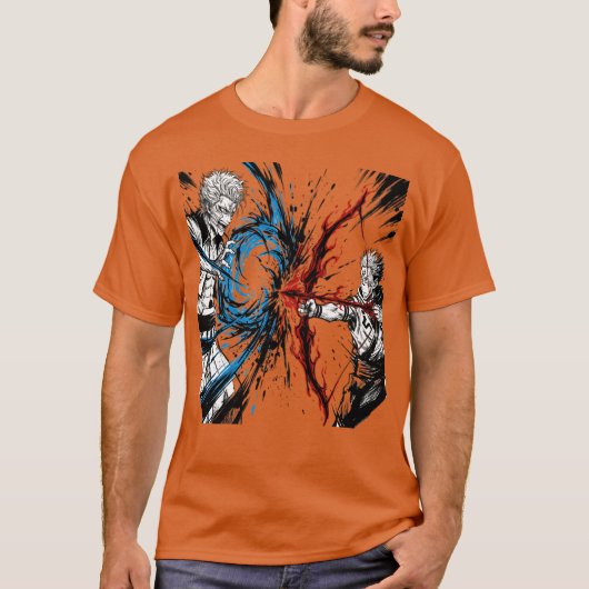 grimmjow sukuna vrienden t-shirt (Voorkant)