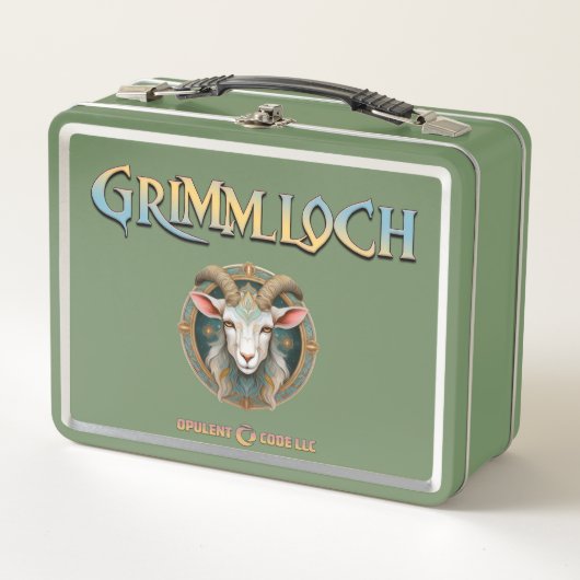 Grimmloch Geit Embleem Fantasy RPG (Voorkant)