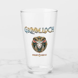 Grimmloch Geit Embleem Fantasy RPG Glas