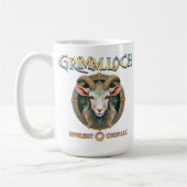 Grimmloch Geit Embleem Fantasy RPG Koffiemok (Links)