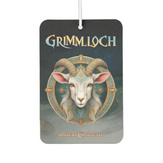 Grimmloch Geit Embleem Fantasy RPG Luchtverfrisser