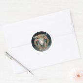 Grimmloch Geit Embleem Fantasy RPG Ronde Sticker (Envelop)