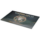Grimmloch Geit Embleem Fantasy RPG Snijplank (Hoek)