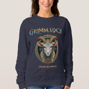 Grimmloch Geit Embleem Fantasy RPG Trui