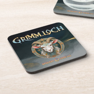 Grimmloch Geitembleem Fantasy RPG Bier Onderzetter