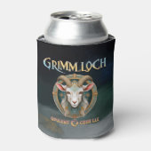 Grimmloch Geitembleem Fantasy RPG Blikjeskoeler (Blikje Voorkant)