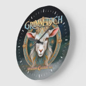 Grimmloch Geitembleem Fantasy RPG Grote Klok (Hoek)