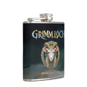 Grimmloch Geitembleem Fantasy RPG Heupfles (Rechts)