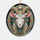 Grimmloch Geitembleem Fantasy RPG Keramisch Ornament (Links)