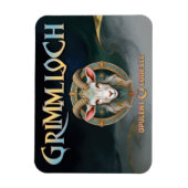 Grimmloch Geitembleem Fantasy RPG Magneet (Verticaal)