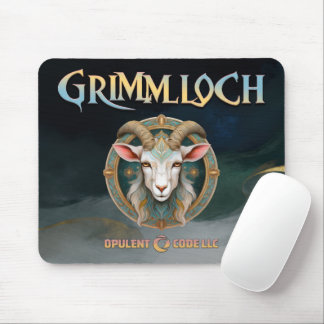 Grimmloch Geitembleem Fantasy RPG Muismat