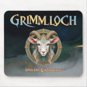 Grimmloch Geitembleem Fantasy RPG Muismat (Voorkant)