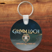 Grimmloch Geitembleem Fantasy RPG Sleutelhanger (Achterkant)
