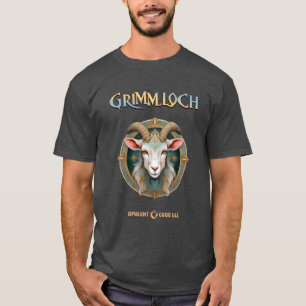 Grimmloch Geitembleem Fantasy RPG T-shirt