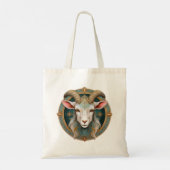 Grimmloch Geitembleem Fantasy RPG Tote Bag (Achterkant)