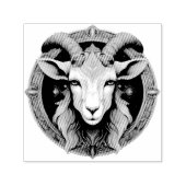 Grimmloch Geitembleem Fantasy RPG Zelfinktende Stempel (Design)