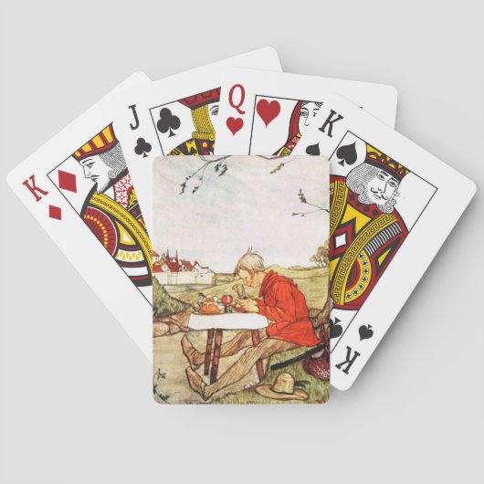 GRIMM'S FAIRY TALES 1.927 ~ ~ POKERKAARTEN (Achterkant)