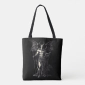 Grimoire-bewaker Dantalion-illustratie Tote Bag (Achterkant)