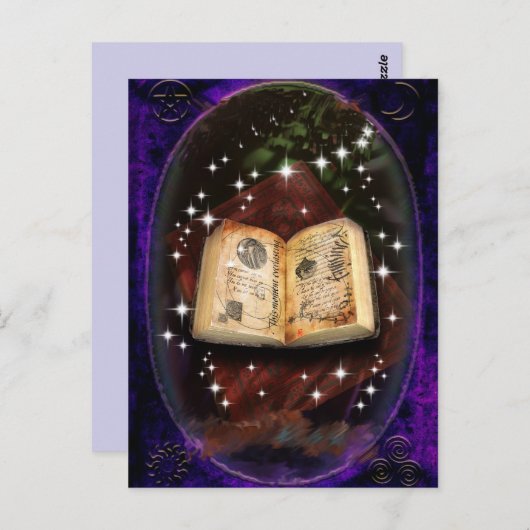 Grimoire-briefkaart Briefkaart (Voorkant / Achterkant)