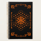 Grimoire kosmos patroon planner (Voorkant)