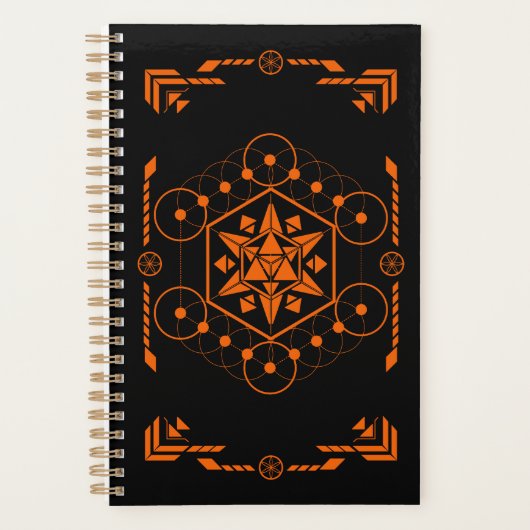 Grimoire kosmos patroon planner (Voorkant)